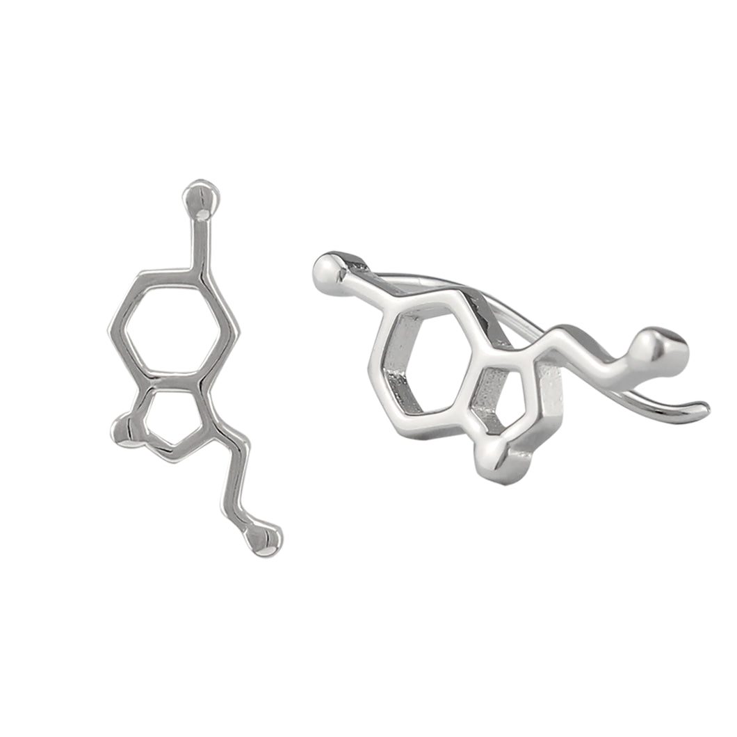 Serotonin Earrings made of authentic 925 Sterling Silver