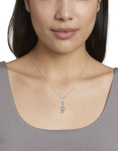 Violin Clef Necklace made of authentic 925 Sterling Silver