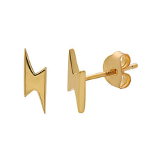 Lightning Bolt Earrings made of 925 sterling silver