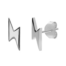 Lightning Bolt Earrings made of 925 sterling silver
