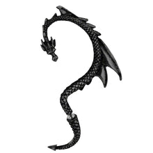 Dragon Ear Cuff black tone