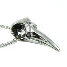 Raven Bird Skull Necklace