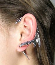 Dragon Ear Cuff black tone