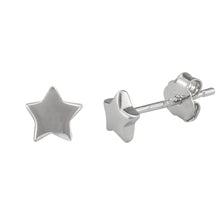 Star Ear Pin made of authentic 925 Sterling Silver