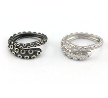 Octopus Tentacle Rings Gift Set made by Lord Cthulhu himself 925 Sterling Silver