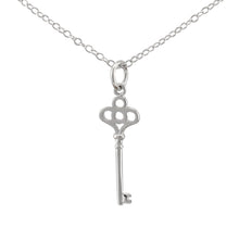 Key Necklace made of authentic 925 Sterling Silver