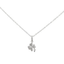 Shamrock Necklace made of authentic 925 Sterling Silver