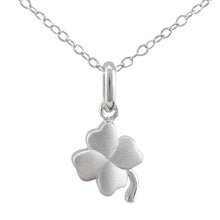 Shamrock Necklace made of authentic 925 Sterling Silver