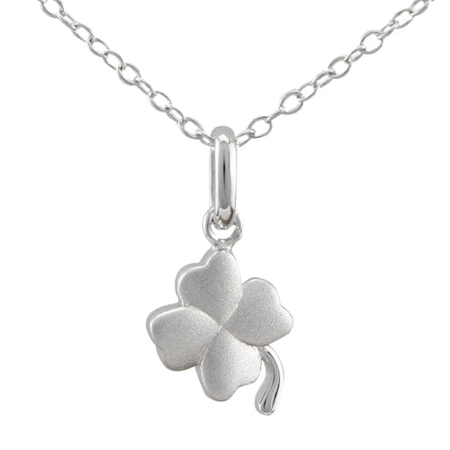 Shamrock Necklace made of authentic 925 Sterling Silver