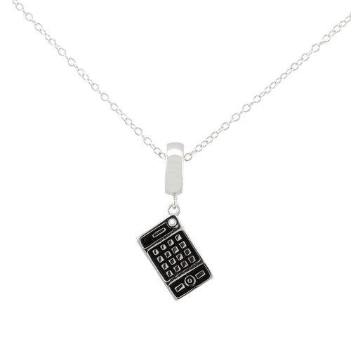 Calculator Necklace made of 925 sterling silver