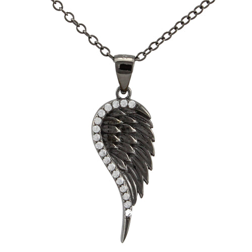 Bird Wing Necklace made of authentic 925 Sterling Silver