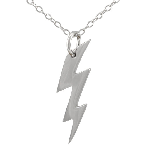 Lightning Necklace made of authentic 925 Sterling Silver