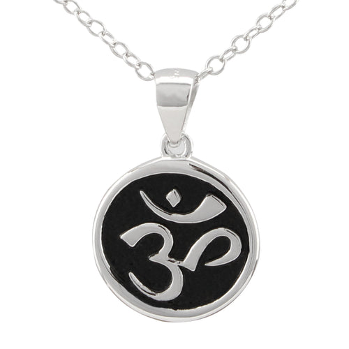 Namaste Necklace made of 925 sterling silver