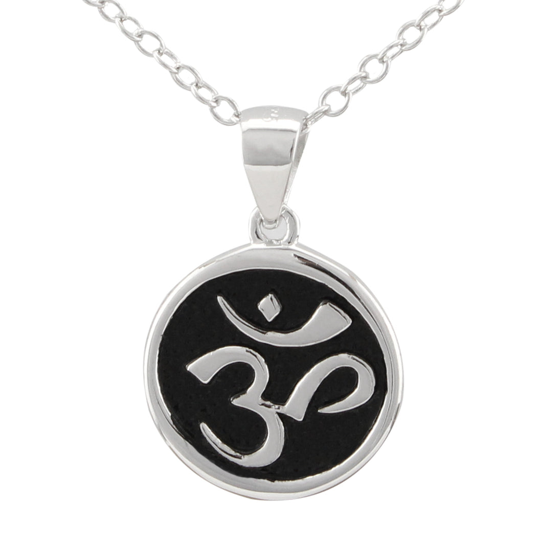 Namaste Necklace made of 925 sterling silver