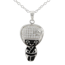 Kimono Necklace made of authentic 925 Sterling Silver