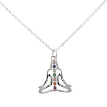 Meditation Necklace made of authentic 925 Sterling Silver