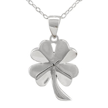 Shamrock Shiny Necklace made of authentic 925 Sterling Silver