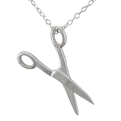 Scissors Necklace made of 925 sterling silver