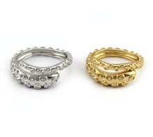 Octopus Tentacle Rings Gift Set made by Lord Cthulhu himself 925 Sterling Silver