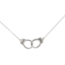 Handcuff Necklace 'FREEDOM' made of authentic 925 sterling silver